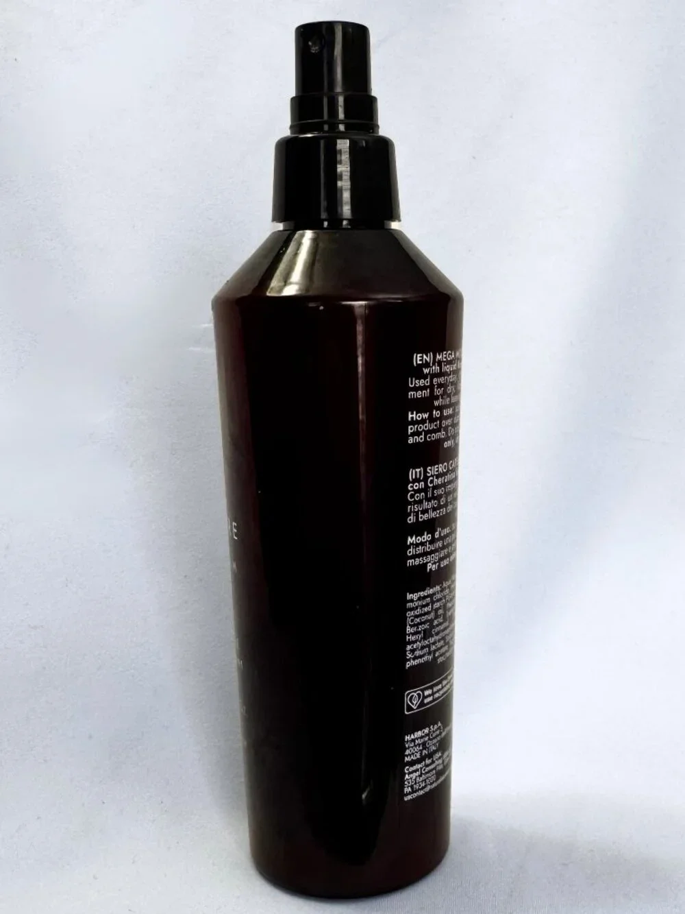Mega Moisture Nourishes, Shine, Restore Hair | Hair Serum 8.4 fl oz | Italy